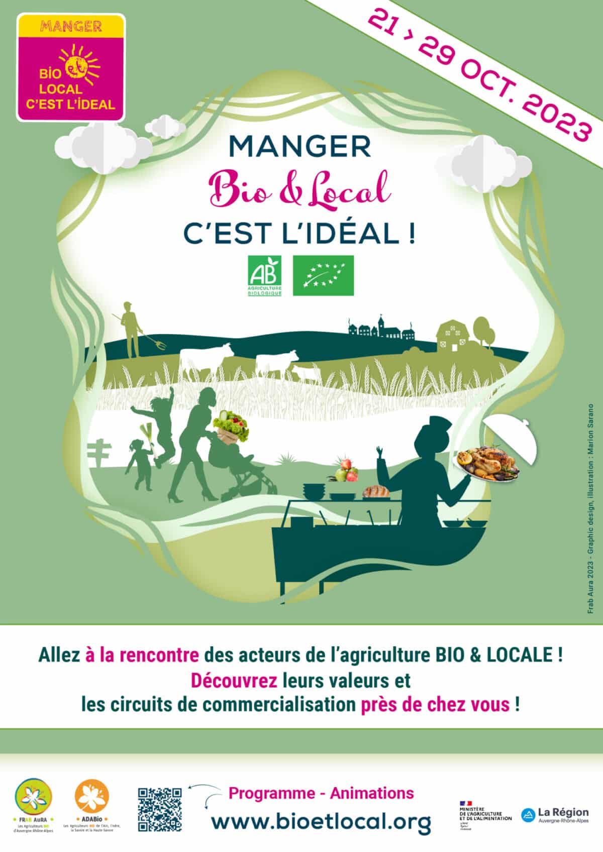 PAiT Grenoble | Semaine Manger Bio & Local c’est l’idéal !