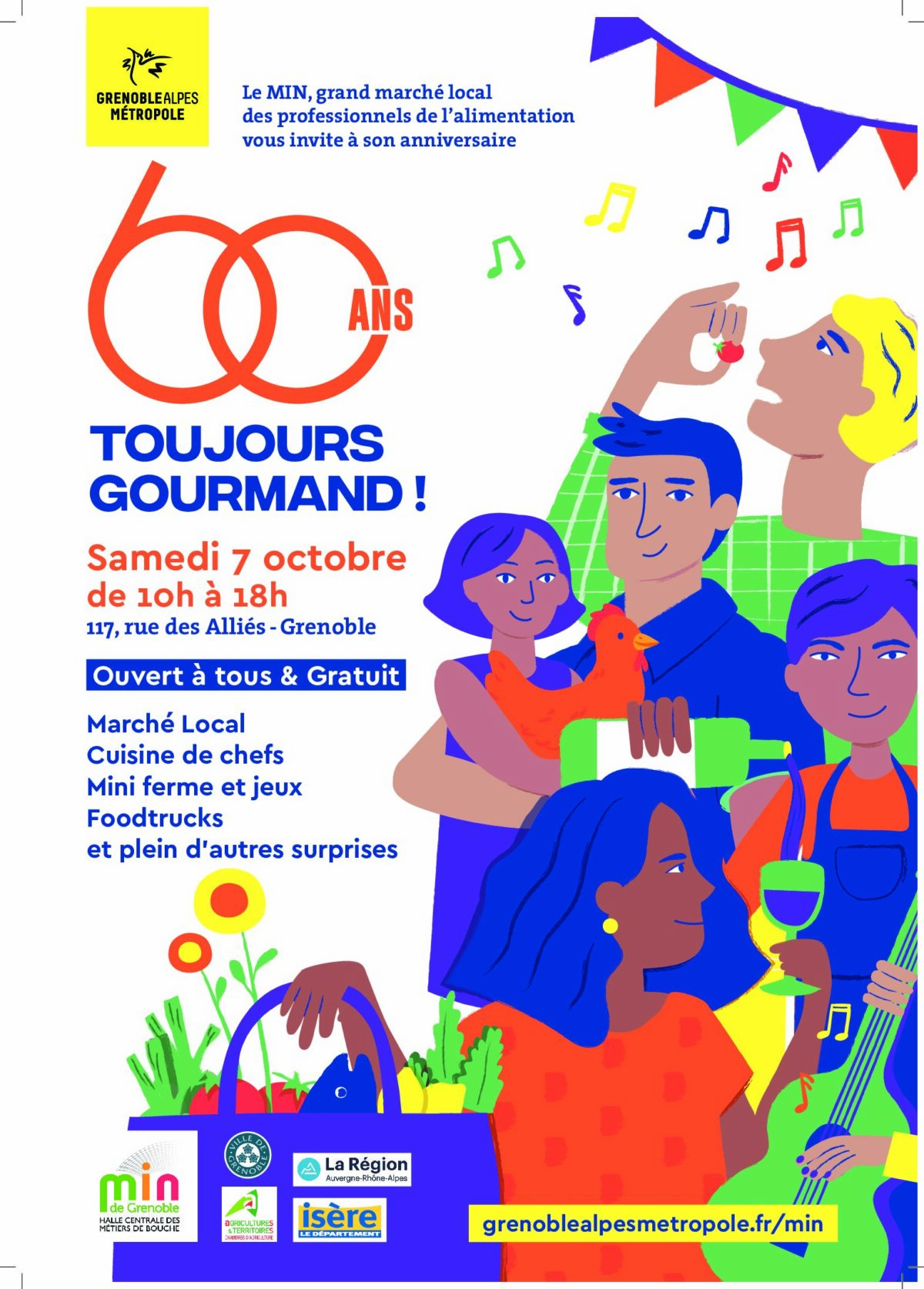 PAiT Grenoble | 60 ans toujours gourmand