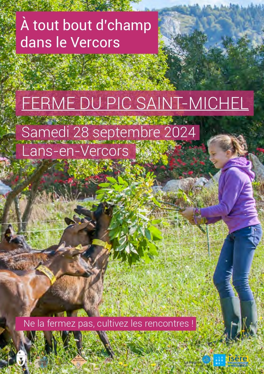 PAiT Grenoble | Visite de la Ferme du Pic Saint Michel – A Tout Bout d’Champ