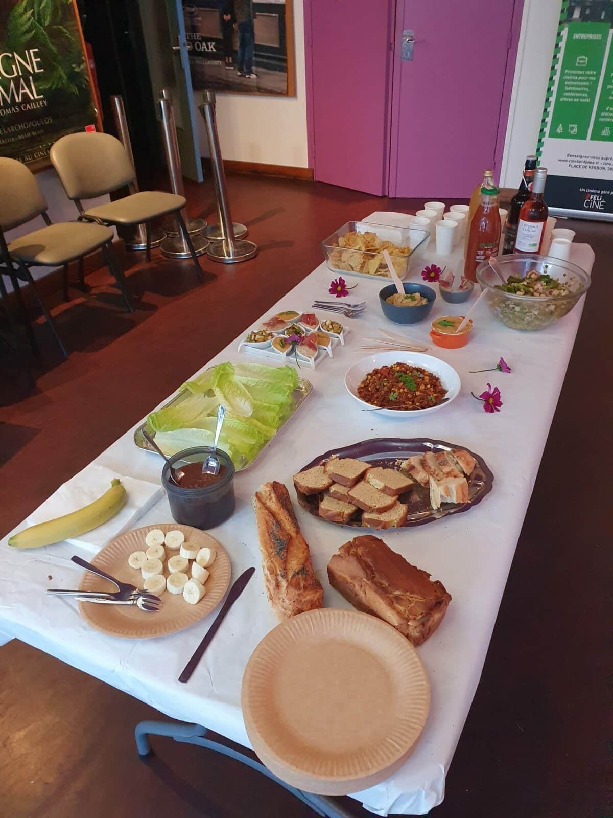 PAiT Grenoble | Séance de cinéma sur le thème de l’alimentation et buffet de légumineuse