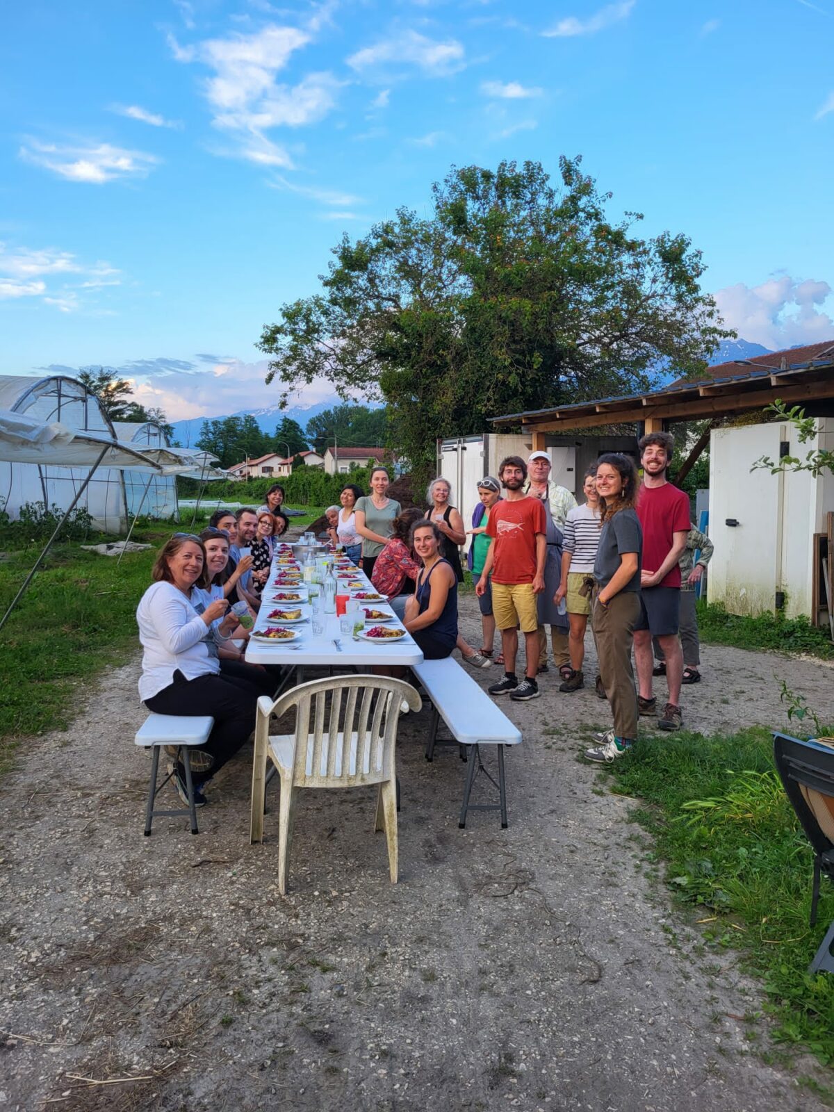 PAiT Grenoble | Repas à la Ferme