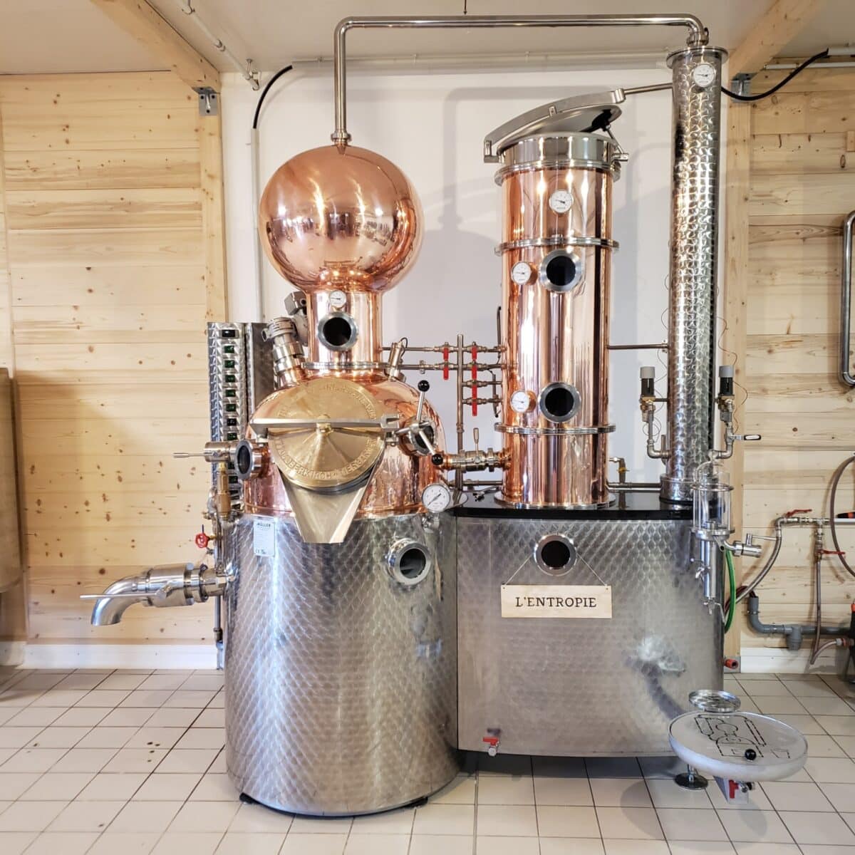 PAiT Grenoble | Visite de la distillerie Entropie