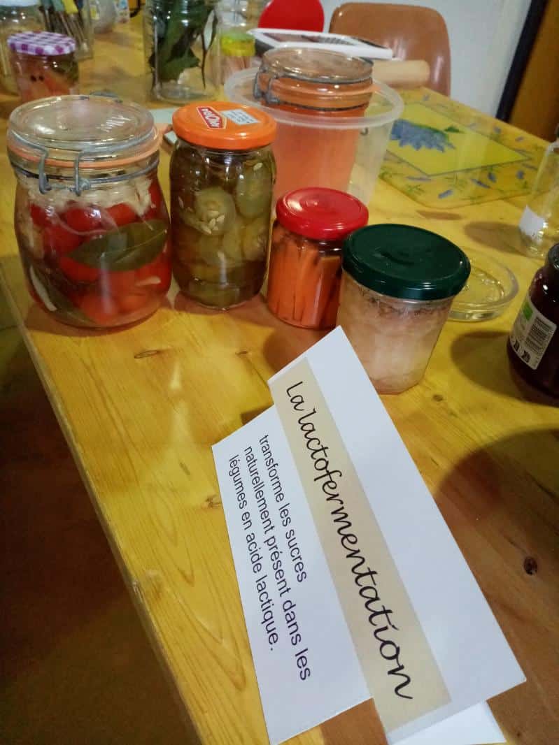 PAiT Grenoble | Atelier découverte de la lactofermentation et des boissons fermentées