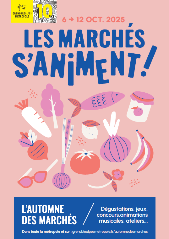 PAiT Grenoble | Marché Marius Camet – L’Automne des Marchés