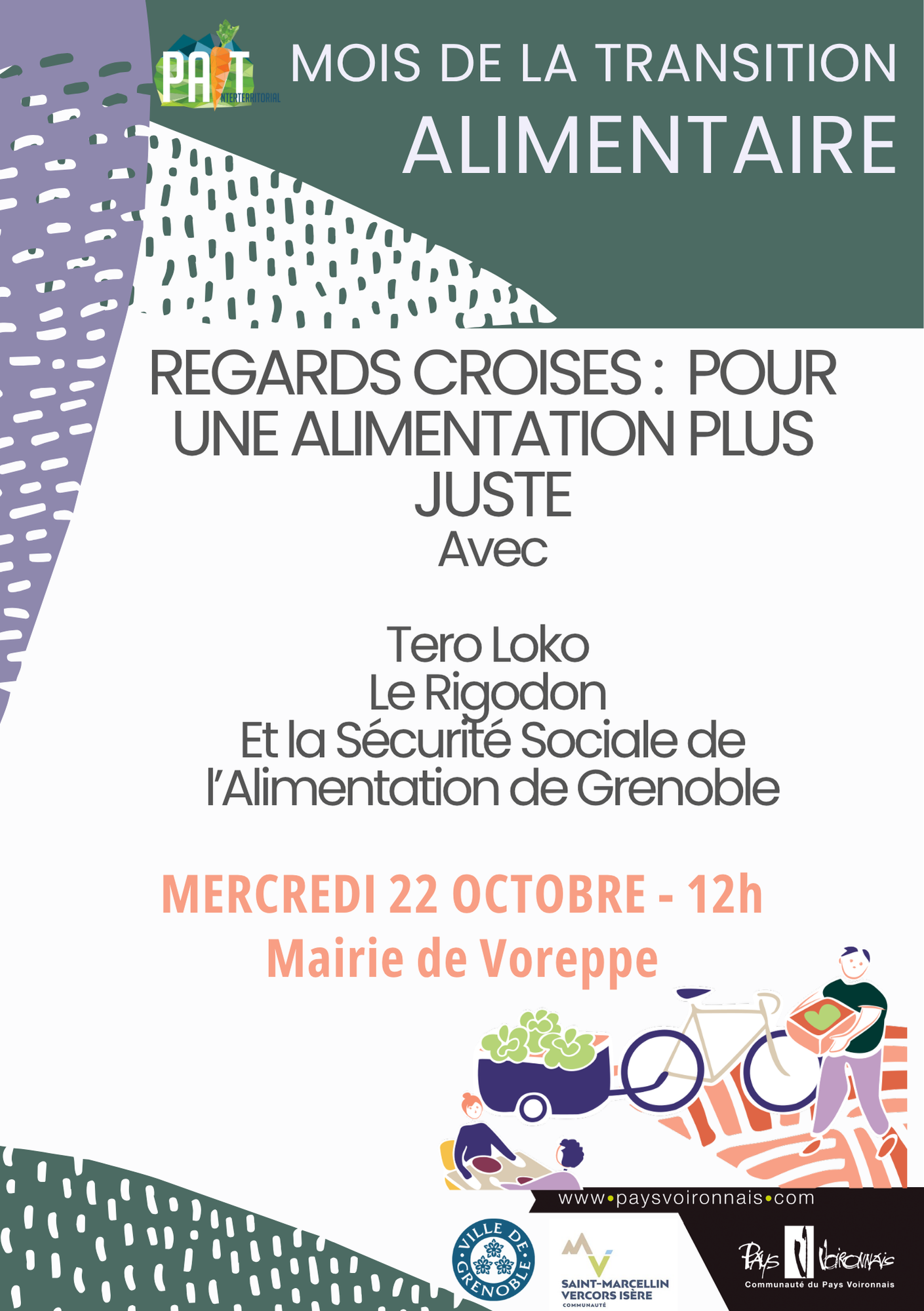PAiT Grenoble | Regards croisés : quelles actions solidaires pour une alimentation juste sur nos territoires ?