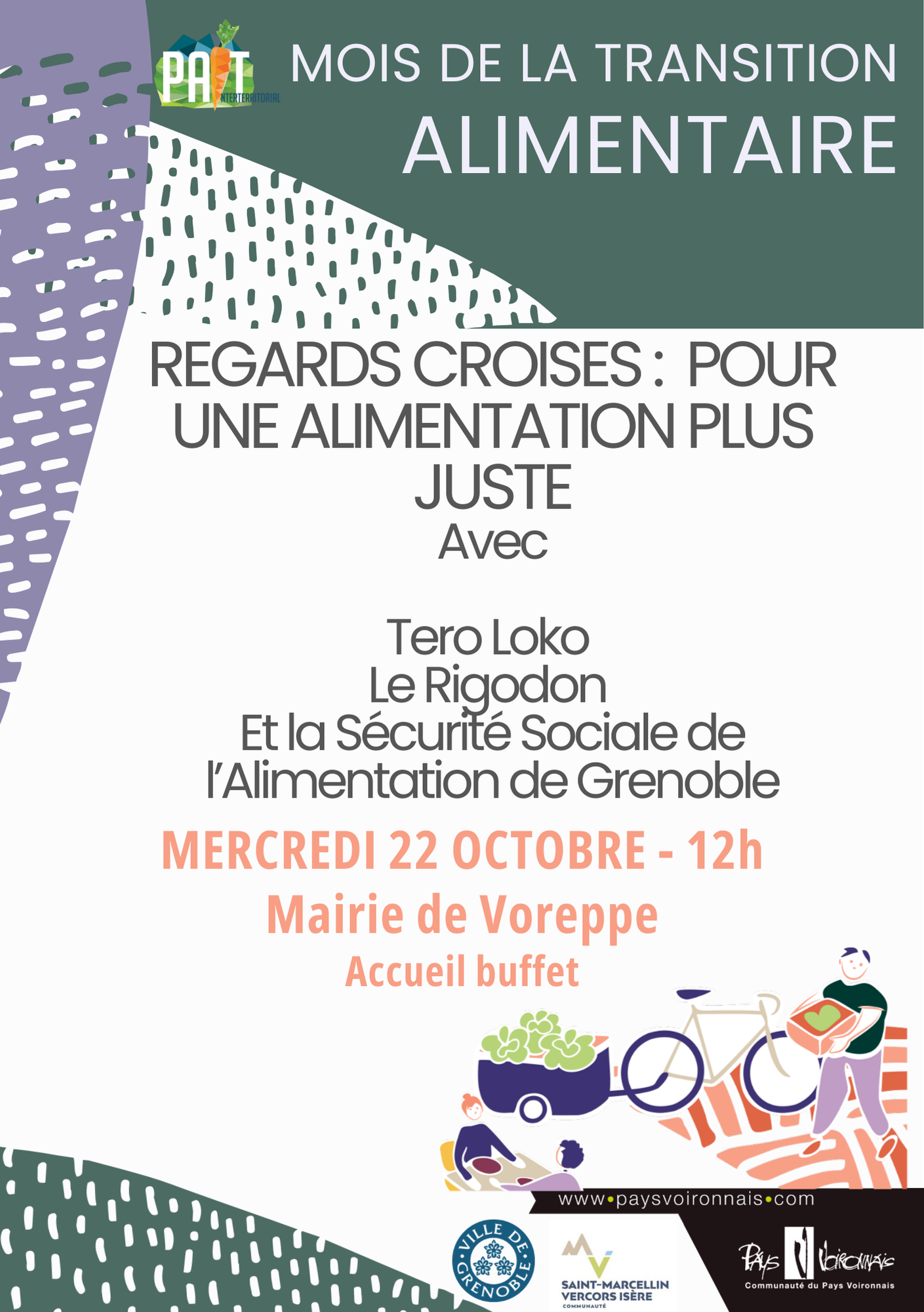 PAiT Grenoble | Regards croisés : quelles actions solidaires pour une alimentation juste sur nos territoires ?
