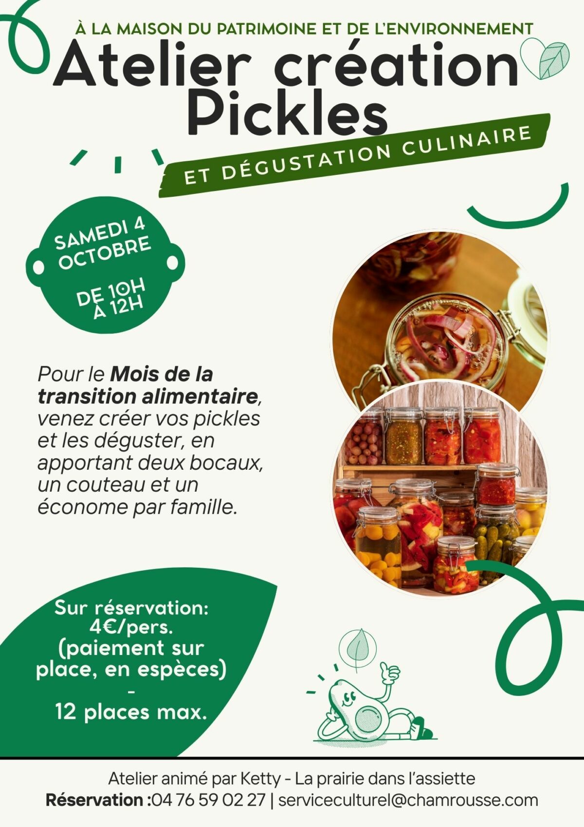 PAiT Grenoble | Atelier création de pickles & dégustation