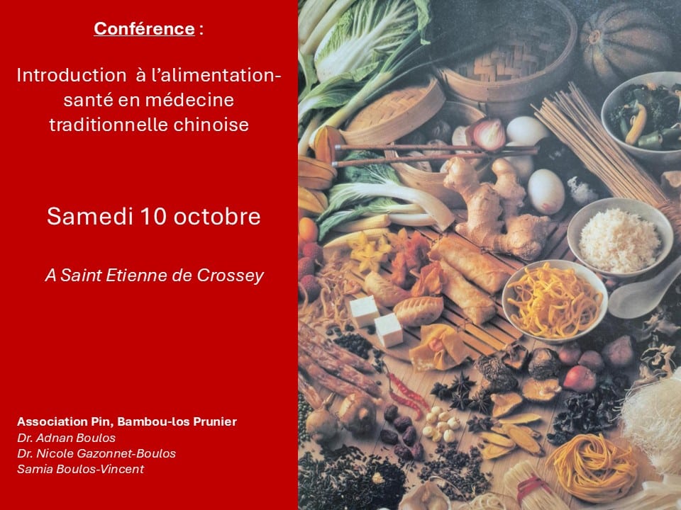 PAiT Grenoble | Introduction à l’alimentation-santé en médecine traditionnelle chinoise (MTC)