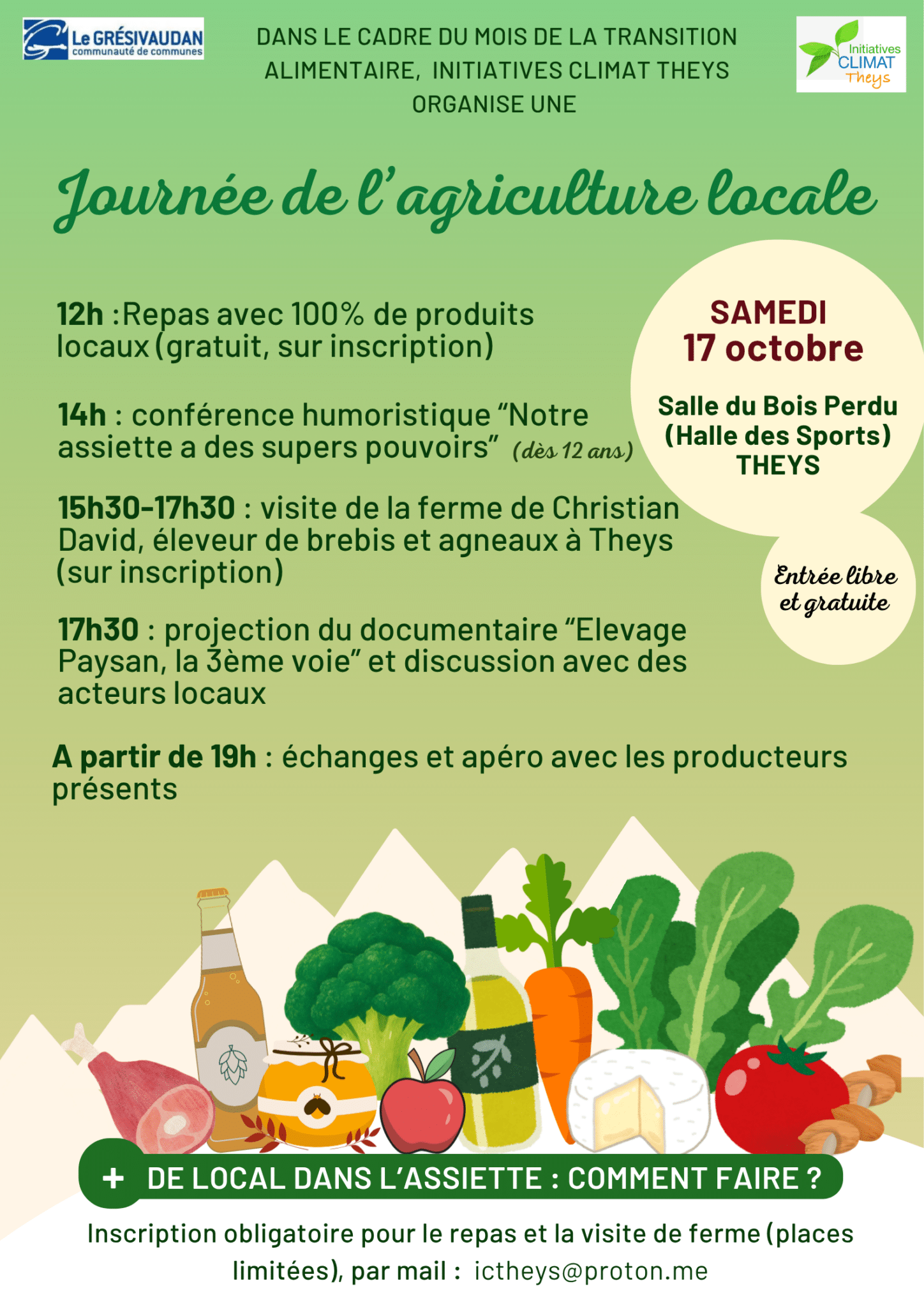 PAiT Grenoble | Fête de l&rsquo;agriculture locale