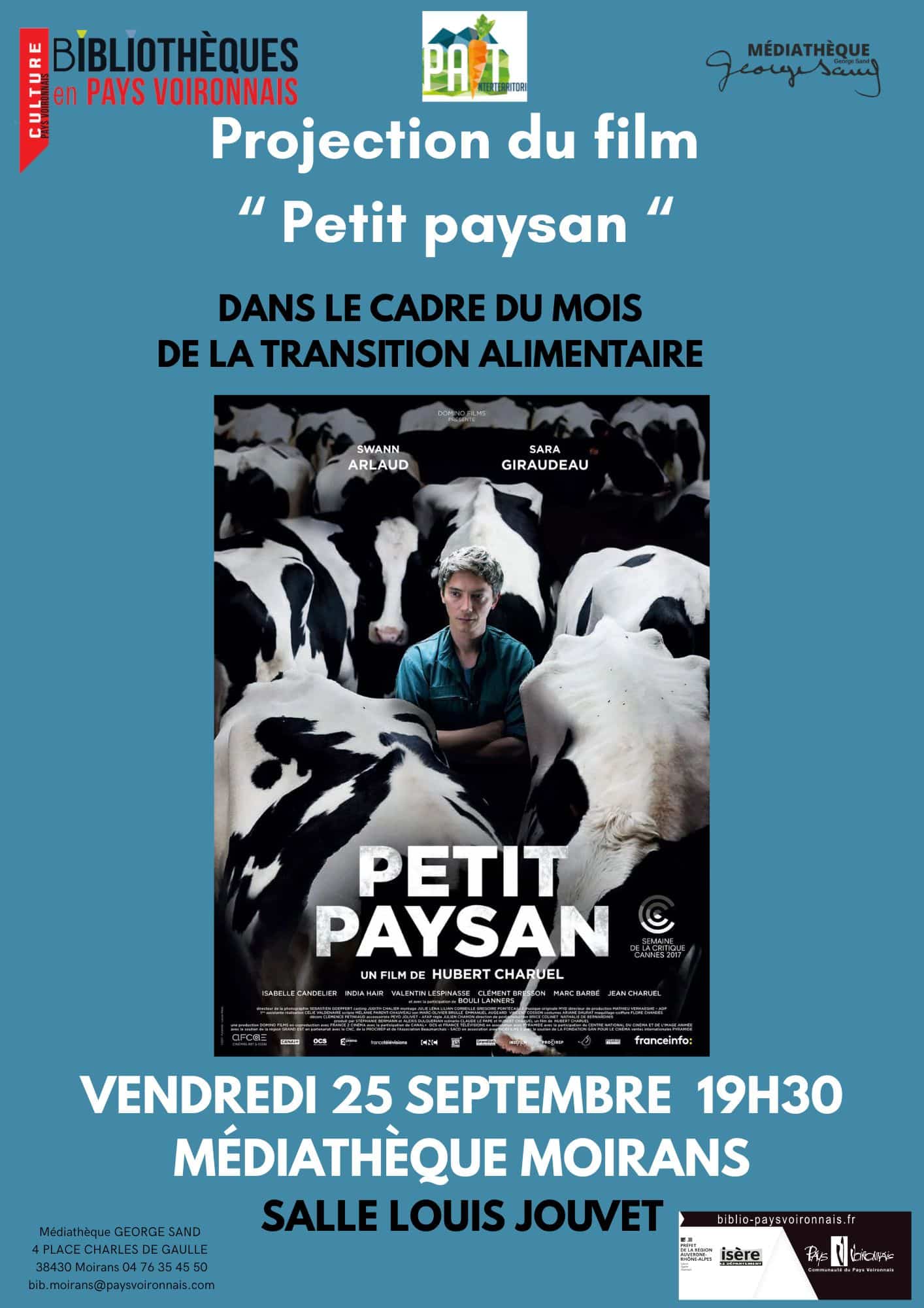 PAiT Grenoble | Projection du film « Petit Paysan » de Hubert Charuel