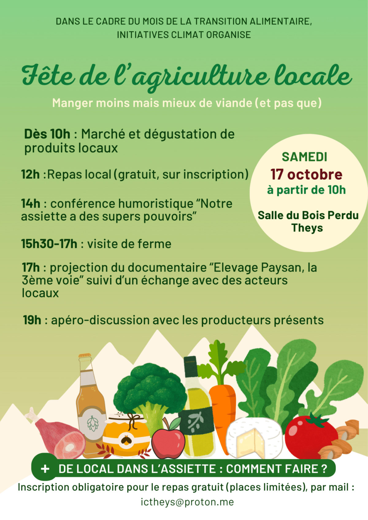 PAiT Grenoble | Fête de l&rsquo;agriculture locale
